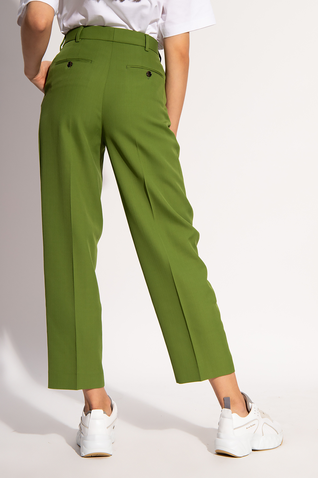 Acne Studios Pleat-front trousers | Women's Clothing | Vitkac